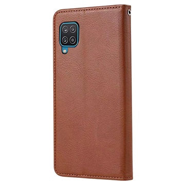 Card Set Series Samsung Galaxy A22 4G Pung Taske - Brun