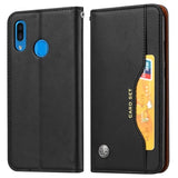 Kort Sæt Series Samsung Galaxy A20e Flip Cover med Pung - Sort