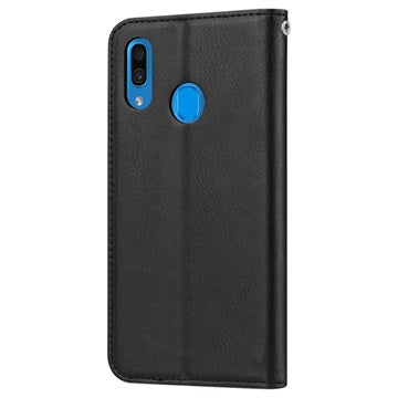 Kort Sæt Series Samsung Galaxy A20e Flip Cover med Pung - Sort