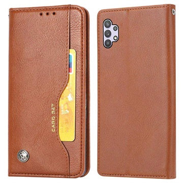 Card Set Series Samsung Galaxy A32 5G/M32 5G Pung - Brun