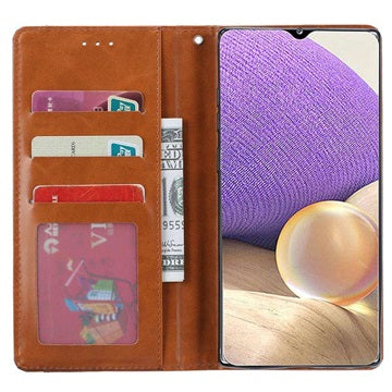 Card Set Series Samsung Galaxy A32 5G/M32 5G Pung - Brun