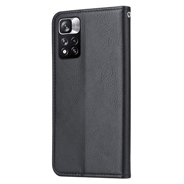 Card Set Series Xiaomi Redmi Note 11 Pro/Note 11 Pro+ Flip Cover med Pung - Sort