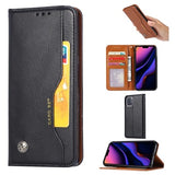 Kort Sæt Series iPhone 11 Pro Max Flip Cover med Pung - Sort