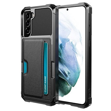 Kortholder Samsung Galaxy S21 5G Hybrid Cover - Sort