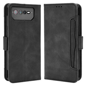 Asus ROG Phone 6/6 Pro Pung Cover med Kortholder - Sort