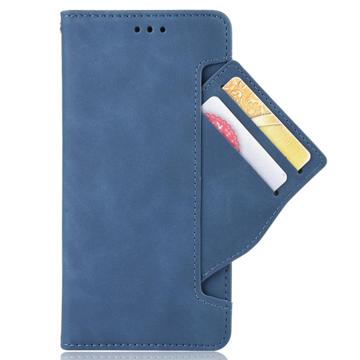 Google Pixel 7 Pro Pung Cover med Kortholder - Blå