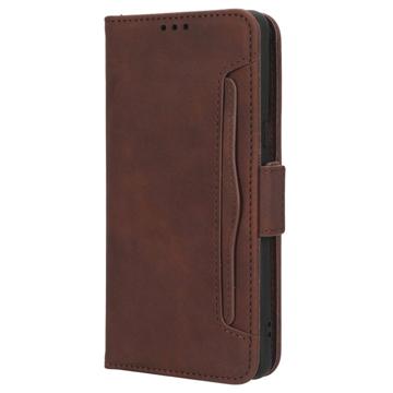 Google Pixel 7 Pro Pung Cover med Kortholder - Brun