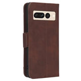 Google Pixel 7 Pro Pung Cover med Kortholder - Brun