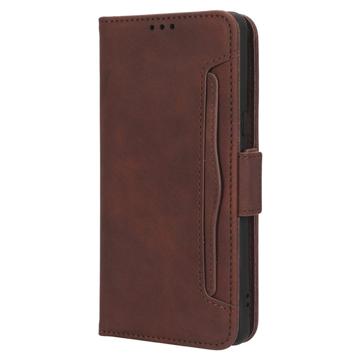 Google Pixel 7 Pung Cover med Kortholder - Brun
