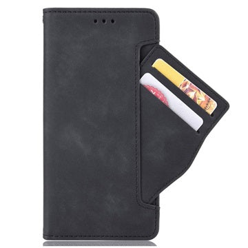 HTC Desire 22 Pro Pung Cover med Kortholder - Sort