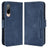 HTC Desire 22 Pro Pung Cover med Kortholder - Blå