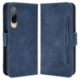 HTC Desire 22 Pro Pung Cover med Kortholder - Blå