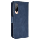 HTC Desire 22 Pro Pung Cover med Kortholder - Blå