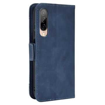 HTC Desire 22 Pro Pung Cover med Kortholder - Blå