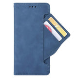 HTC Desire 22 Pro Pung Cover med Kortholder - Blå