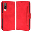 HTC Desire 22 Pro Pung Cover med Kortholder - Rød