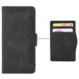 Motorola Moto G100/Edge S Pung Cover med Kortholder - Sort