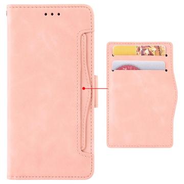OnePlus 10T/Ace Pro Pung Cover med Kortholder - Pink