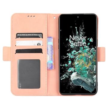 OnePlus 10T/Ace Pro Pung Cover med Kortholder - Pink