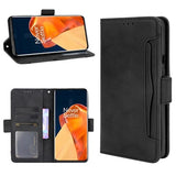 OnePlus 9 Pro Pung Cover med Kortholder - Sort