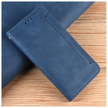 OnePlus 9 Pro Pung Cover med Kortholder - Blå