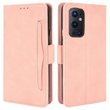 OnePlus 9 Pro Pung Cover med Kortholder - Pink