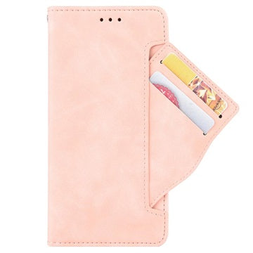 OnePlus 9 Pro Pung Cover med Kortholder - Pink