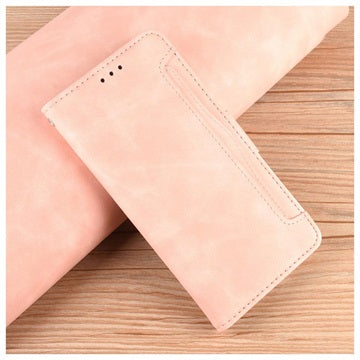 OnePlus 9 Pro Pung Cover med Kortholder - Pink