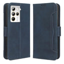 HTC U23/U23 Pro Pung Cover med Kortholder - Blå