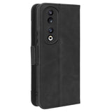 Honor 90 Pung Cover med Kortholder - Sort