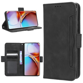 Motorola Edge 40 Pro/Edge+ (2023) Pung Cover med Kortholder - Sort