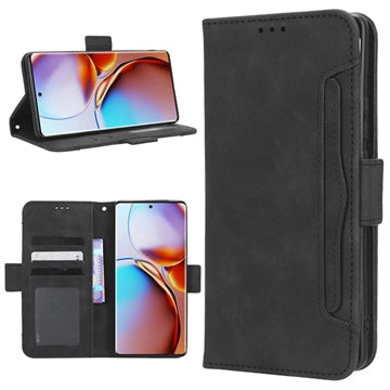 Motorola Edge 40 Pro/Edge+ (2023) Pung Cover med Kortholder - Sort