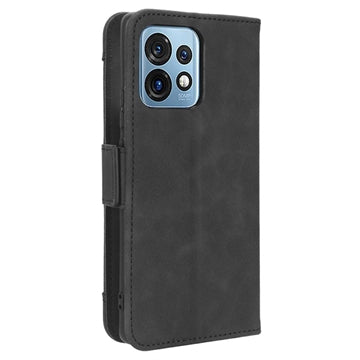 Motorola Edge 40 Pro/Edge+ (2023) Pung Cover med Kortholder - Sort