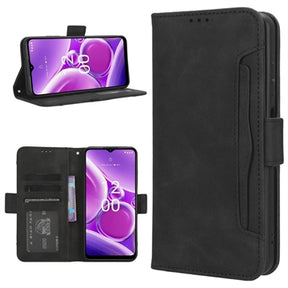 Nokia G42 Pung Cover med Kortholder - Sort