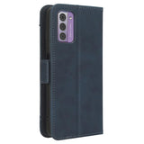Nokia G42 Pung Cover med Kortholder - Blå