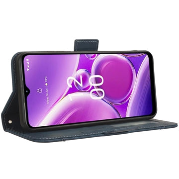 Nokia G42 Pung Cover med Kortholder - Blå