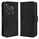 OnePlus 12R/Ace 3 Pung Cover med Kortholder - Sort
