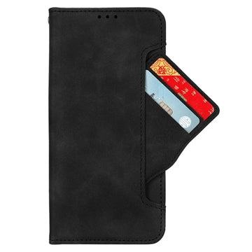 OnePlus 12R/Ace 3 Pung Cover med Kortholder - Sort