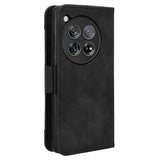 OnePlus 12R/Ace 3 Pung Cover med Kortholder - Sort