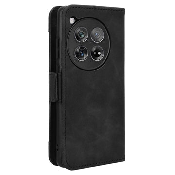 OnePlus 12R/Ace 3 Pung Cover med Kortholder - Sort