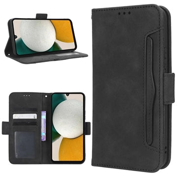 Samsung Galaxy A34 5G Pung Cover med Kortholder - Sort