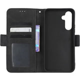 Samsung Galaxy A34 5G Pung Cover med Kortholder - Sort