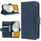 Samsung Galaxy A34 5G Pung Cover med Kortholder - Blå