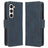 Samsung Galaxy Z Fold5 Pung Cover med Kortholder - Blå