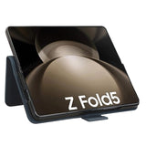 Samsung Galaxy Z Fold5 Pung Cover med Kortholder - Blå