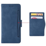 Samsung Galaxy Z Fold5 Pung Cover med Kortholder - Blå