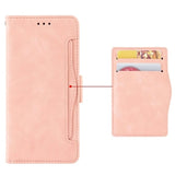 Samsung Galaxy Z Fold5 Pung Cover med Kortholder - Pink