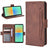 Sony Xperia 10 V Pung Cover med Kortholder - Brun