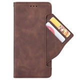 Sony Xperia 10 V Pung Cover med Kortholder - Brun