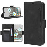 Google Pixel 7 Pung Cover med Kortholder - Sort